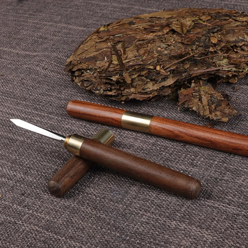1 4*15 8 см чайный нож игла с деревянной ручкой инструменты для чая Puer конусная