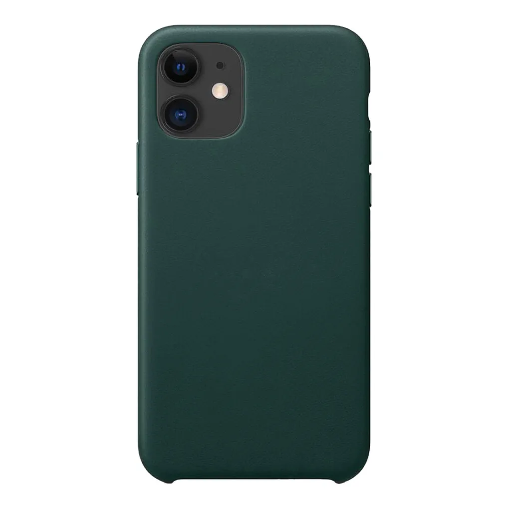 

Ultra-Thin Leather Case Cover Skin Protective Shell for Iphone 11 Pro Max Pine Green Phone Case for IPhone 11 Pro Max