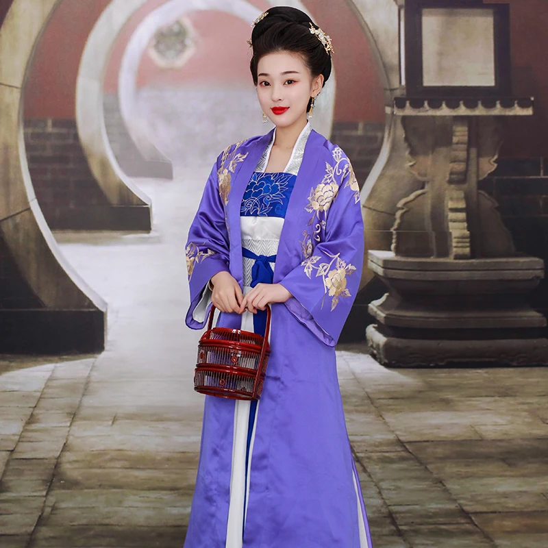 Женский костюм для косплея hanfu традиционный китайский династии Тан из фильма