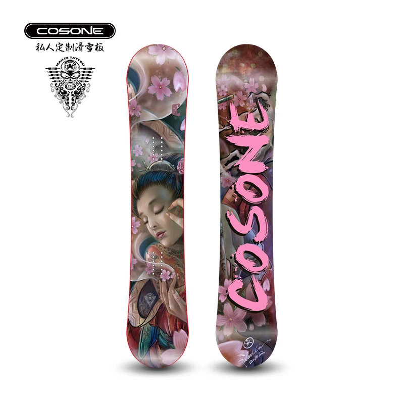 

COSONE Snowboard Veneer Fire Hall Cross-Border Cooperation Oriental Hero Series Limited Edition Multiple Options