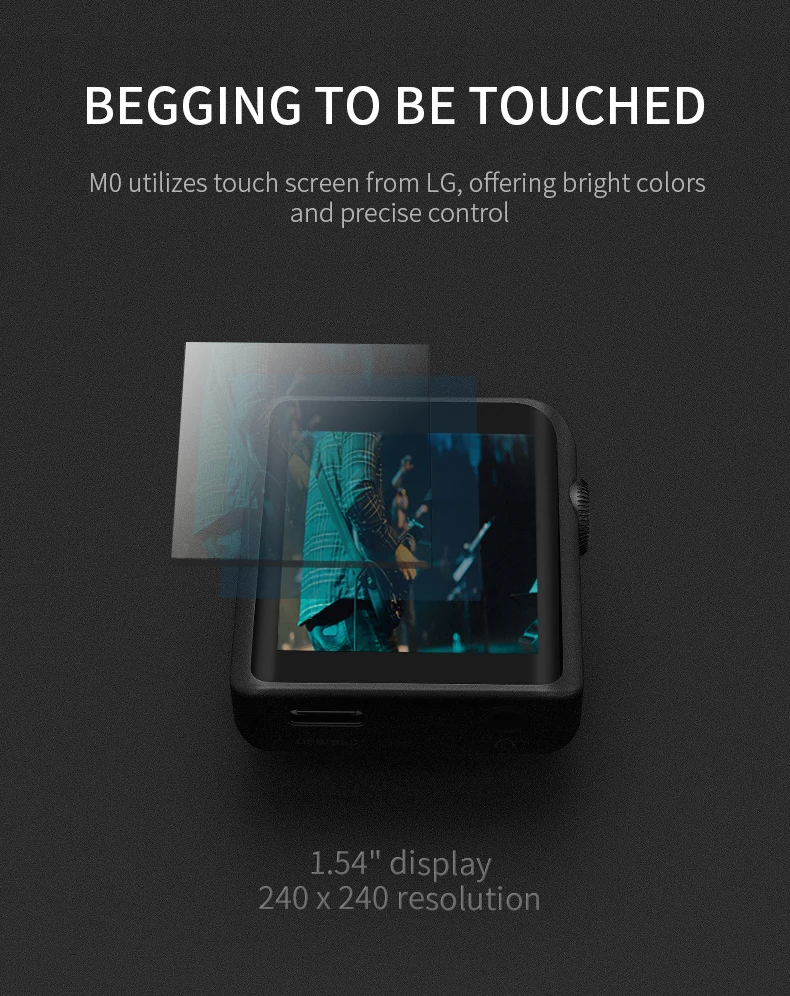AK Audio Shanling M0 Hi-Res портативный музыкальный плеер Bluetooth Apt-X плеер мини DAP DSD без потерь маленький плеер HIFI MP3