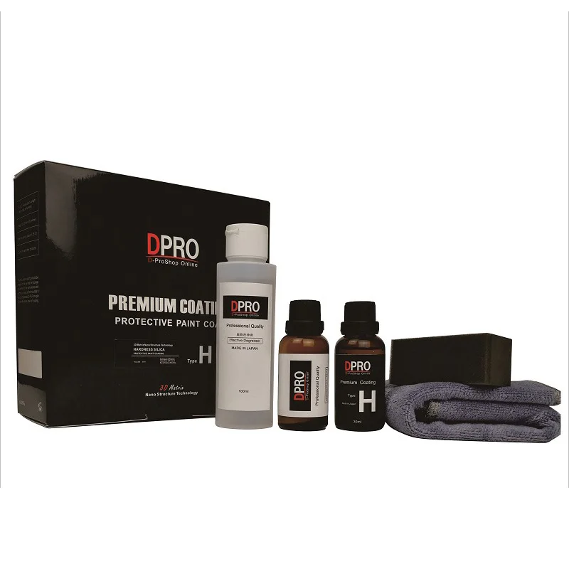 Керамическое покрытие для автомобиля Dpro 9H 160 мл нанокерамическое жидкое стекло