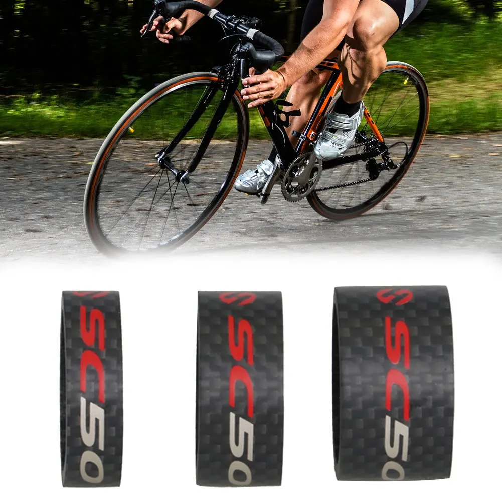 3 шт. углеродное волокно гарнитура прокладки для вилки комплект руль шайба кольцо