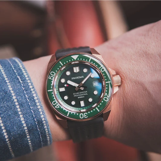 Proxima мужские военные Автоматические наручные часы 300 м водонепроницаемый
