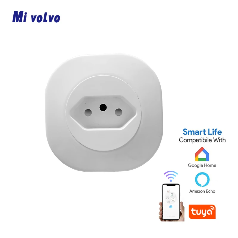 Розетка Беспроводная с поддержкой Wi Fi и Alexa Google Home|Электрические розетки| |