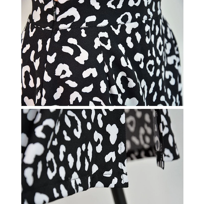 

VISNXGI Sexy Leopard Wrap Skirt Print Chiffon Split Casual Fashion Long For Women Spring Summer Clothes Beach Midi Boho Bottoms