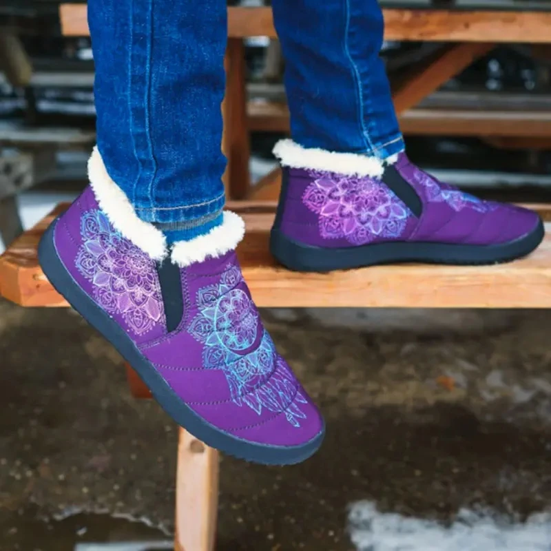 

Женские ботинки 2021, модные водонепроницаемые зимние ботинки, женская повседневная легкая теплая зимняя обувь до щиколотки