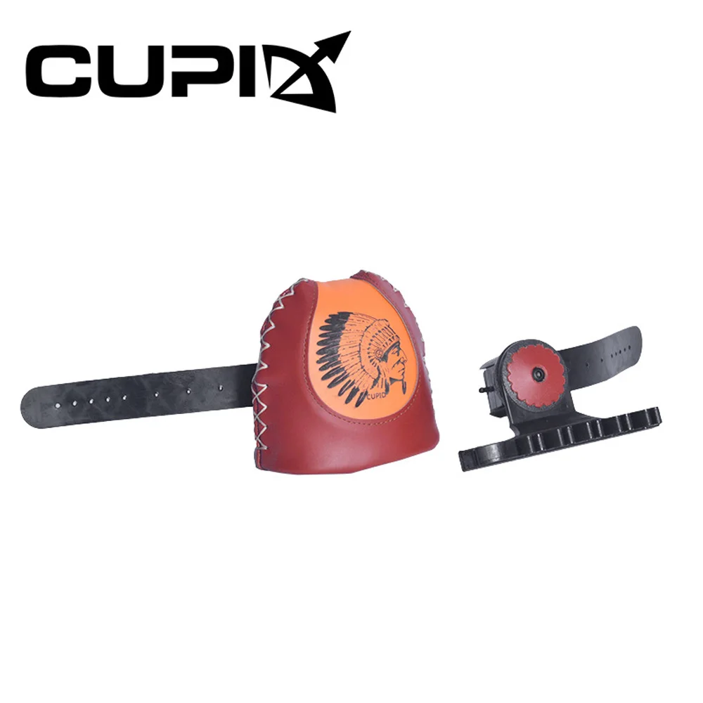 

6 Tube Archery Strap-on Arrow Quiver Holder Traditional Longbow Recurve Bow Leather 6 Arrows Holder