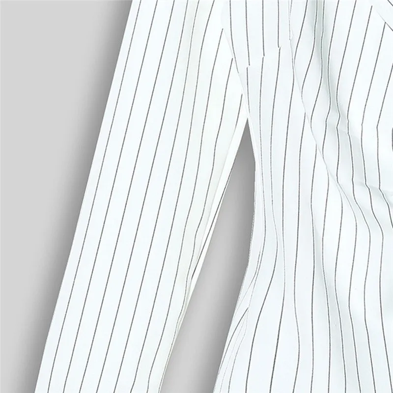 Пикантное черное двубортное платье блейзер офисное халат Блейзер белое тонкое