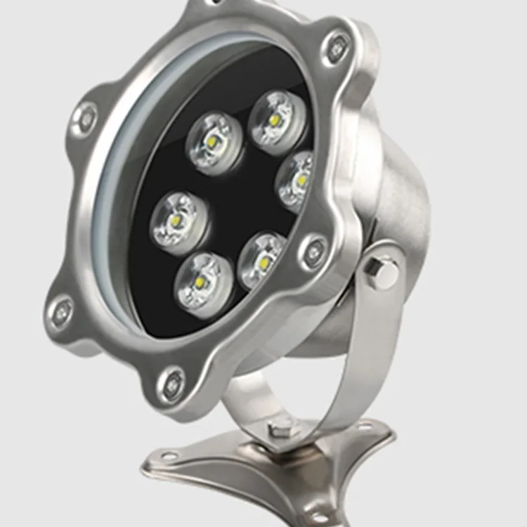 

Водонепроницаемая Регулируемая угловая Нижняя лампа, вращающаяся рама, 12/24 В переменного тока, 3/6/9 Вт, Ip68, подводный светодиодный светильник...