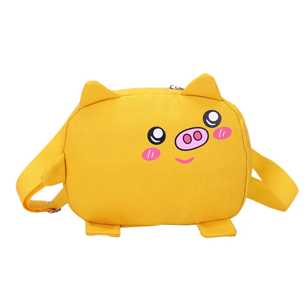 Мини-сумка для девочек с милым поросенком через плечо женская маленькая сумка