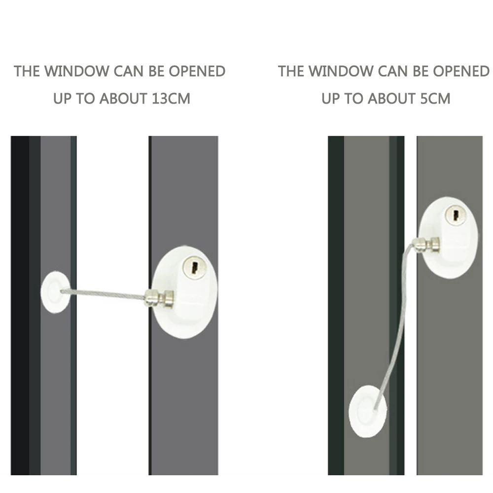 2 шт./Лот замок на окна для безопасности детей|Замки и блокираторы ящиков| |