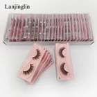 Оптовая продажа, норковые ресницы 20304050100 пар, натуральные длинные накладные ресницы для наращивания, пушистые 3d Искусственные ресницы, 100% без лишних следов