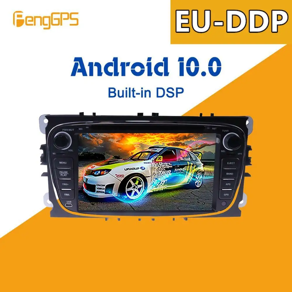 Автомагнитола 2 din мультимедийный проигрыватель с DVD и GPS для FORD Focus Mondeo S-MAX C-MAX Galaxy