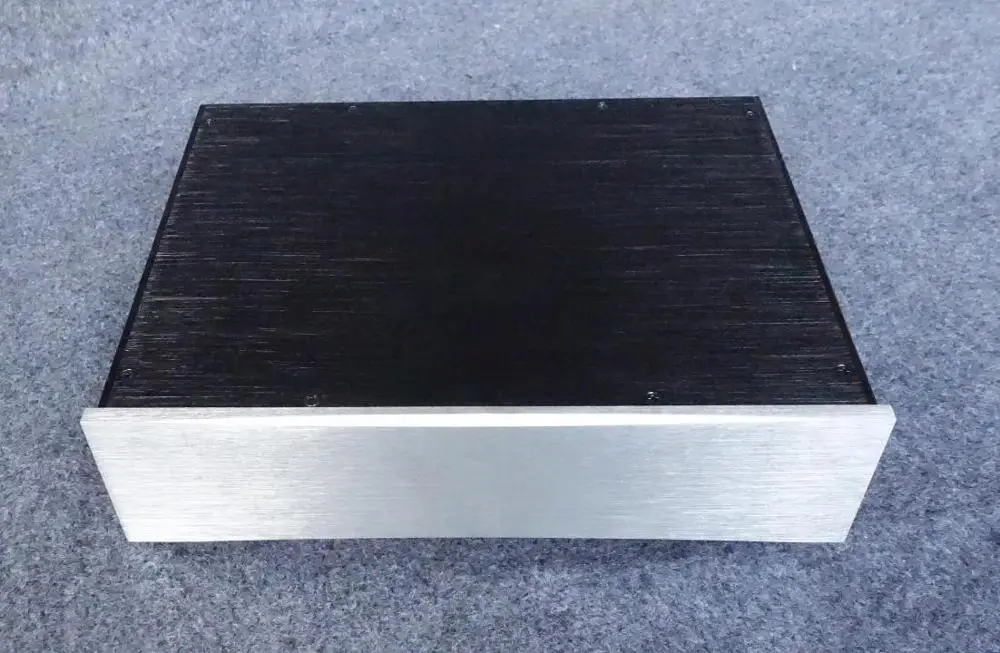 

Full aluminum DIY 3208 power amplifier chassis headphone enclosure HIFI preamplifier box 326*82*248mm