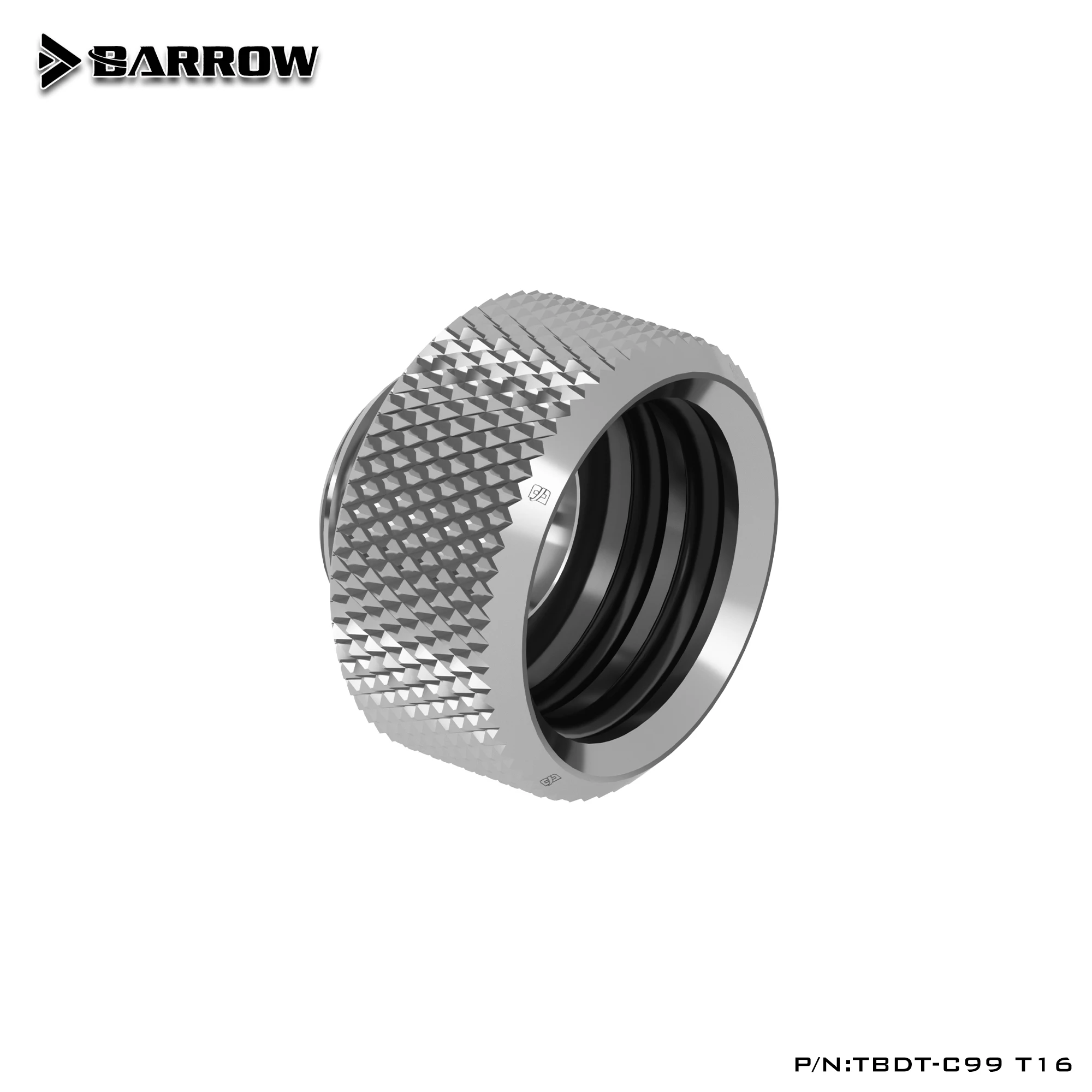 Барроу TBDT-C99 T12 / T16 Push-in Fitting - OD 12/16 мм жесткий трубопровод с фитингом для водяного