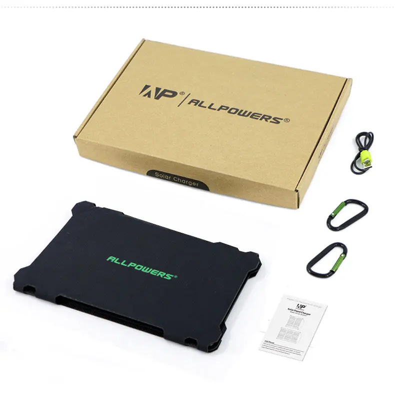 Солнечная панель ALL POWER S 5 В 21 Вт USB Внешнее зарядное устройство внешний