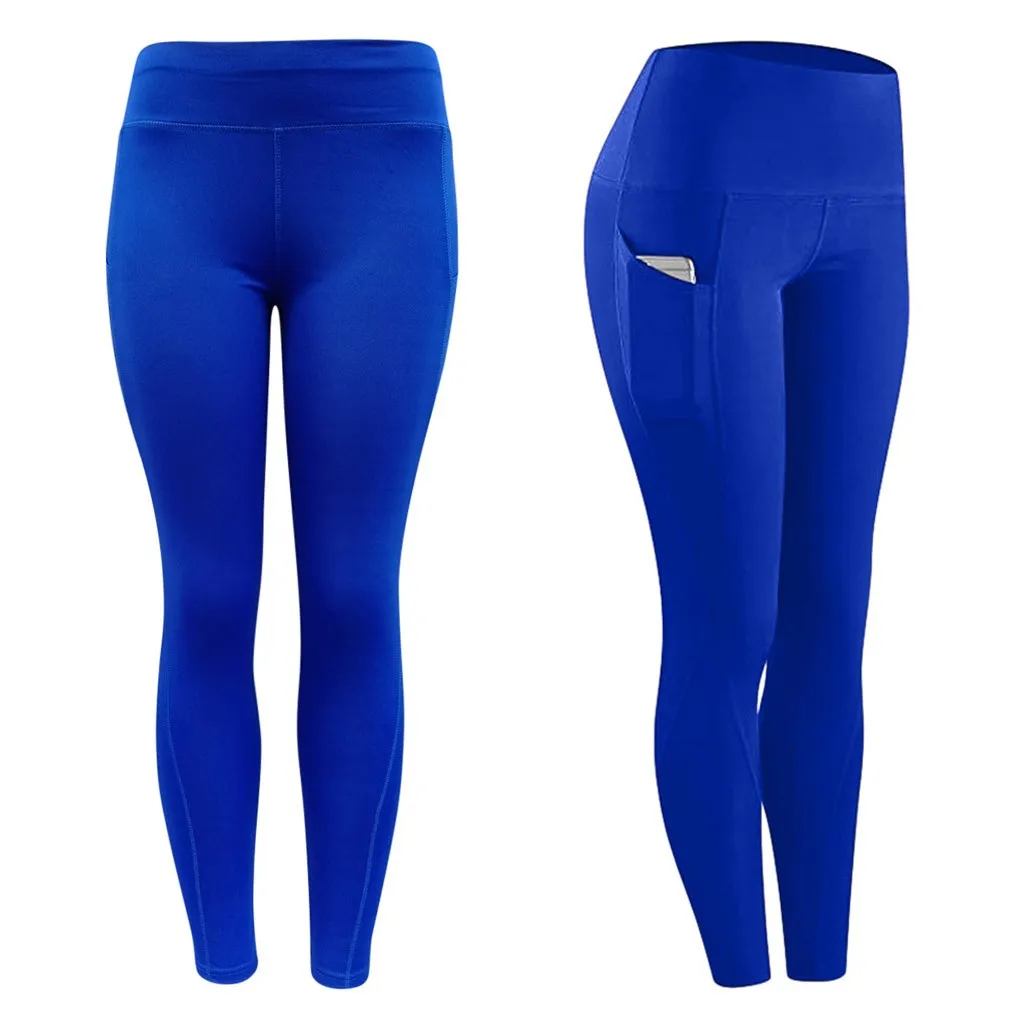 

Women Casual Velvet Pants Women Workout Out Pocket Leggings Fitness Sports Running Yoga Athletic Pants