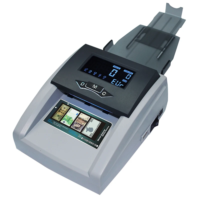 Детектор денег использует UV/MG автоматическую проверку для евро/GBP/CHF/рубль/юаней