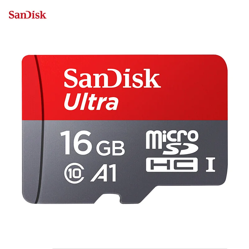 Sandisk Micro SD карту в слот для карт памяти класса 10 A1 флэш карта MicroSDHC и MicroSDXC UHS 1 MicroSD