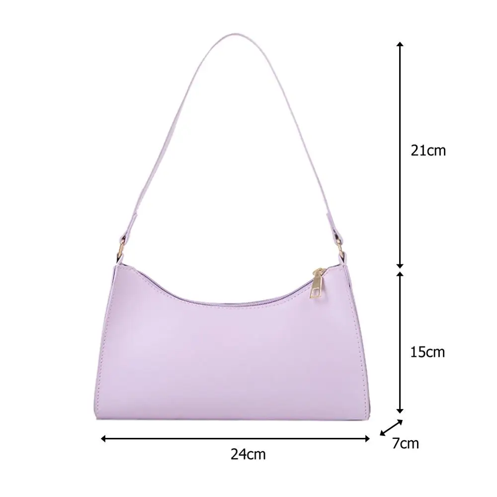 

Popular Simple Female Daily Bag Casual PU Leather Sling Handbag Purse Women Chain Shoulder Crossbody Bag Dropshipping