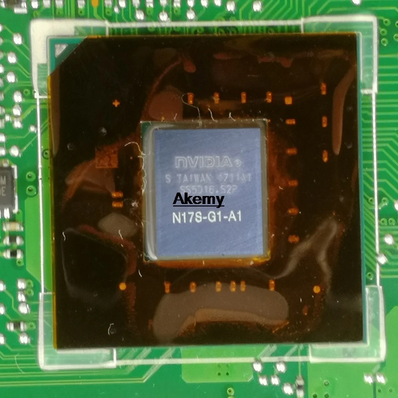 Материнская плата для ноутбука For Asus X580VN X580VD X580V с I5 7300HQ процессором GTX1050