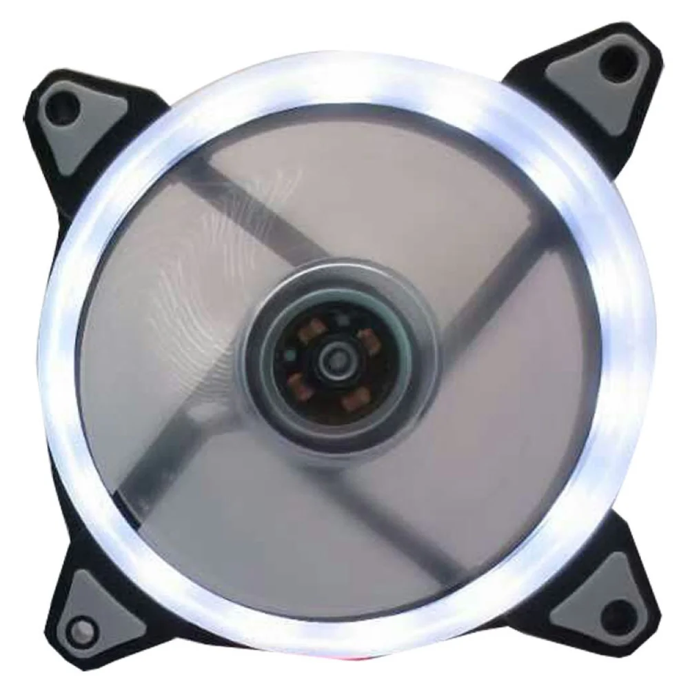 Регулируемый охлаждающий вентилятор для компьютера 12 см чехол ПК с бликами