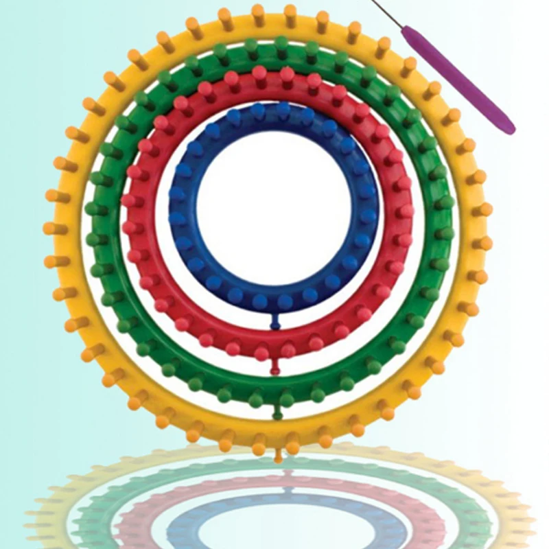 Ткацкий станок для вязания пластиковых круглых крышек инструменты плетения