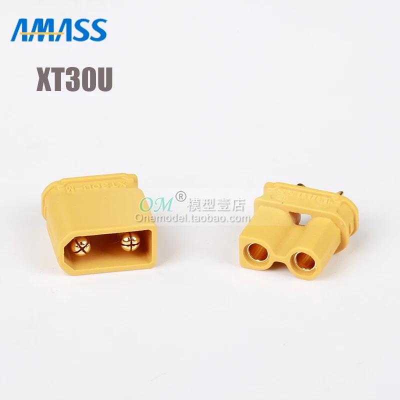 100% Оригинальный Amass 1 пара/2 пары/5 пар XT30 XT30U разъем Вилки штекер гнездо Bullet RC Lipo