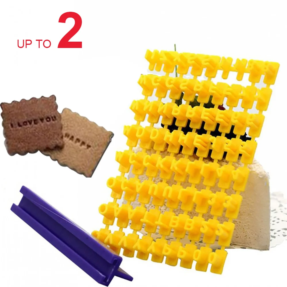 Буквы алфавита буквы форма для выпечки 3D печенье штамп тиснение резак торт