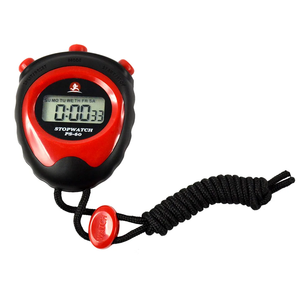 5 шт. профессиональный цифровой спортивный секундомер таймер