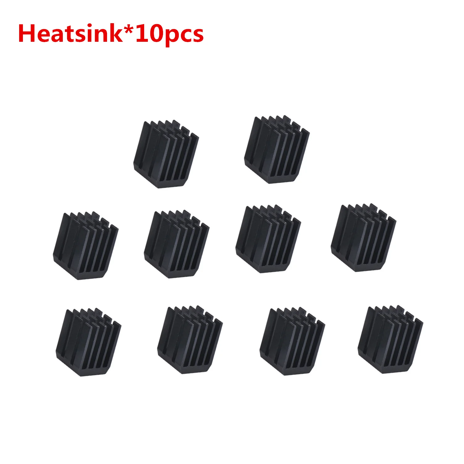 10 шт./лот шаговый радиатор Reprap охладитель из алюминиевого сплава теплообменник