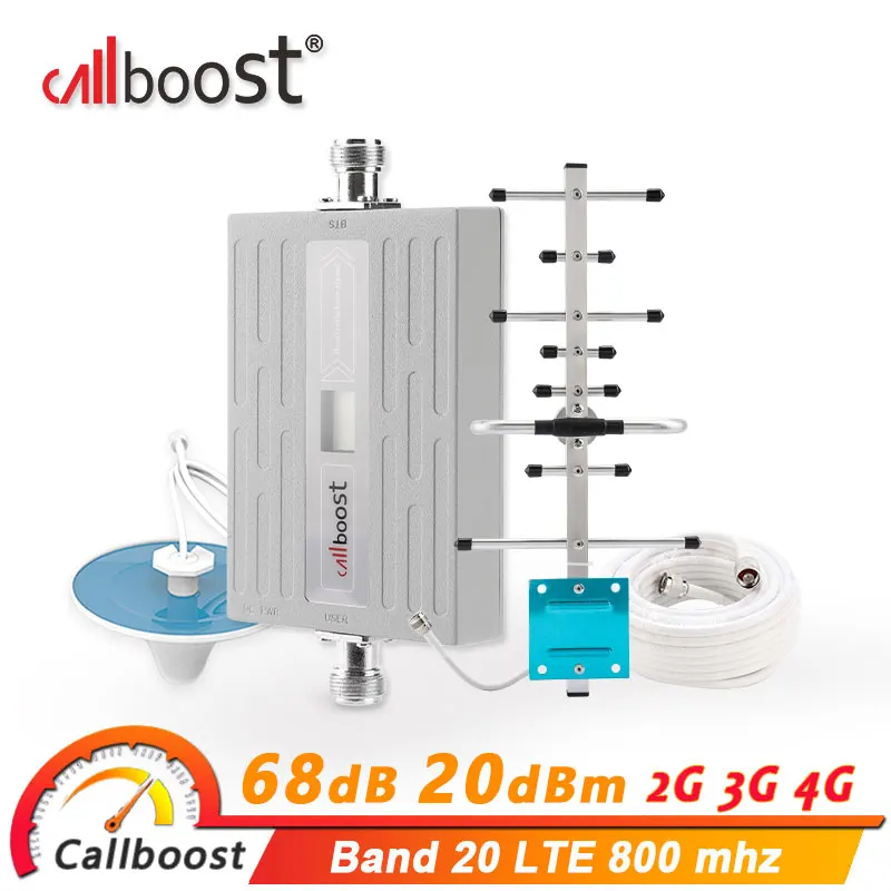 Мобильный усилитель Callboost 800 МГц LTE стандарт gsm 2g 3g 4g | Мобильные телефоны и
