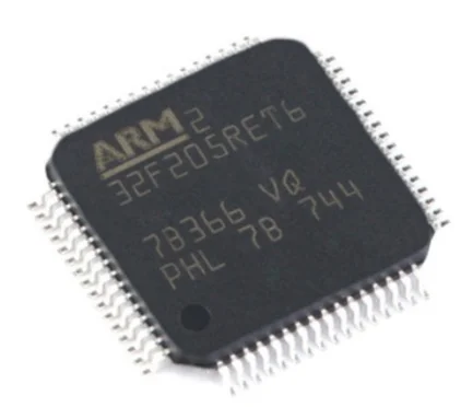 Микроконтроллер Qixinruite 5 Uds, STM32F205 STM32F205RET6 LQFP64, nuevo y original, 100%, 5 uds.
