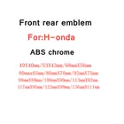 Наклейка на руль автомобиля с логотипом H, 1 шт.