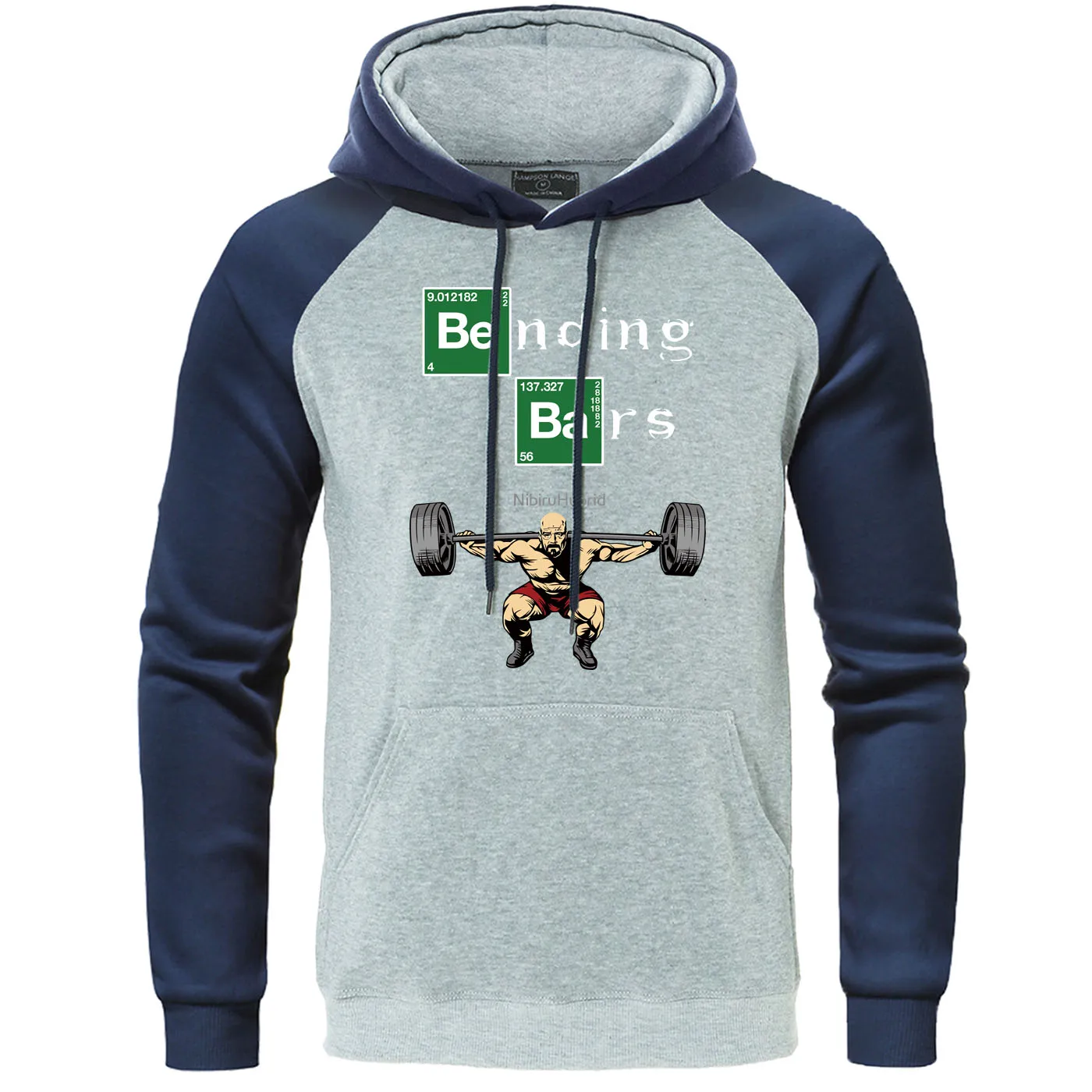 Мужская Флисовая Толстовка Breaking Bad Walter Белая теплая толстовка с капюшоном
