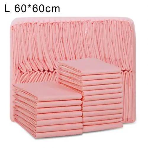 40Pcs L 20/40/50/100 шт поводок для собак в впитывающие прокладки; защита от запаха пота собака одноразовые Подгузники здоровый подгузник коврик для собак кошек - Цвет: 40Pcs L