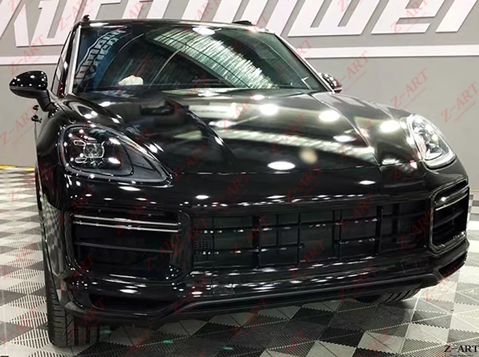 Z ART впрыска PP turbo переднего бампера для Porsche Cayenne 959 S 2018 2019 турбо тюнинг пакет