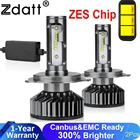 Zdatt Canbus H1 H4 H7 светодиодные фары 6000K H8 H9 H11 светодиодные фары 9005 9006 HB3 HB4 880 светодиодные лампы 20000LM 12V авто противотуманные фары