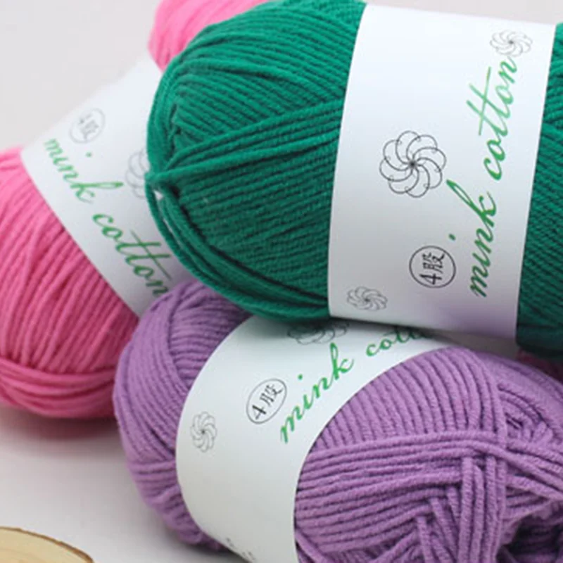 2 шт. пряжа молочного оттенка хлопковая шерстяная детская расческа толстая