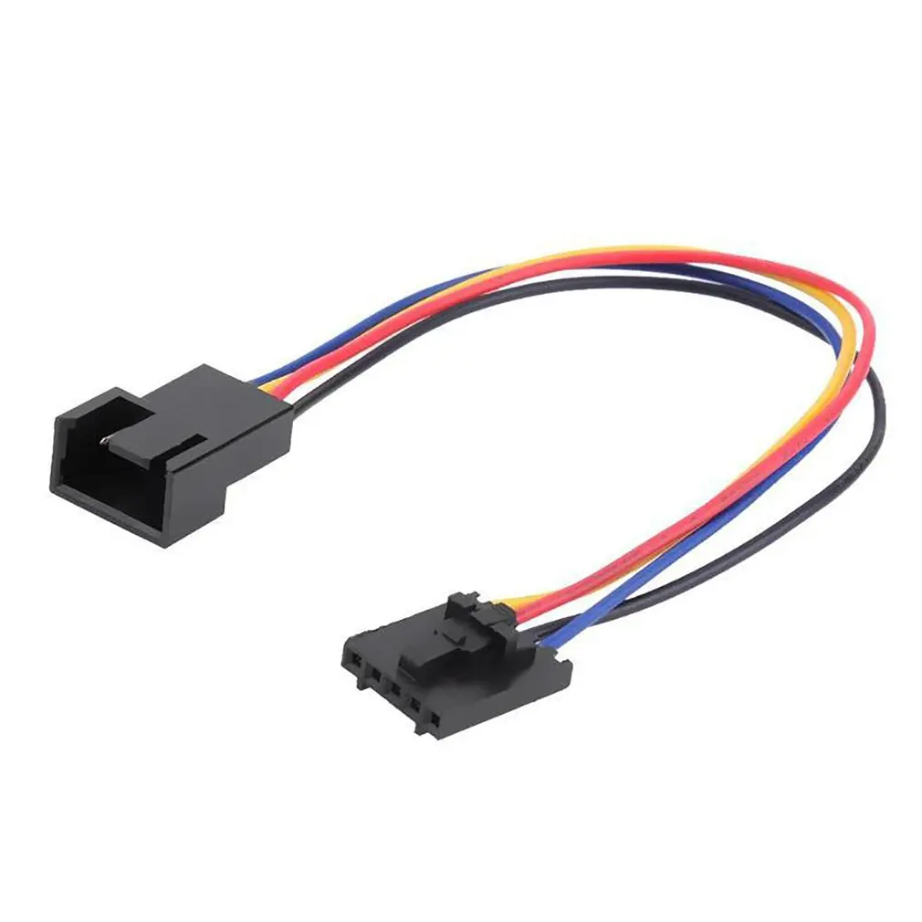 

New 5Pin to 4Pin Fan Connector Adapter Converter Extension Cable Wire for Dell styles 5 pin Latch styles PC Laptop