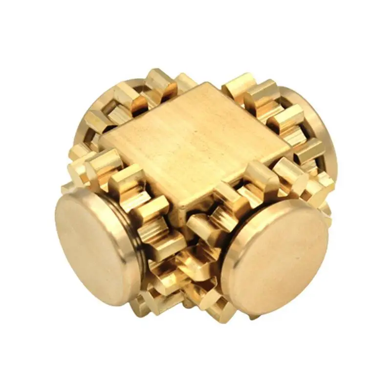 

Кончик пальца гироскоп Шестерня Соединительный куб из чистой меди механический гироскоп для взрослых декомпрессия ремесленник чувства иг...