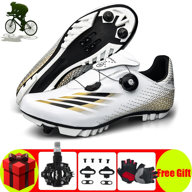 

Professional Athletic Bicycle Shoes MTB Cycling Shoes Men Self-Locking Mountain Bike Sapatilha Ciclismo Women Cycling Sneakers