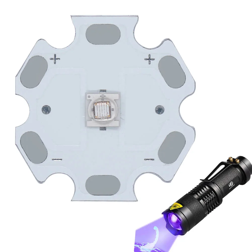 5PCS LED UV Flashlight Ultraviolet Torch With Zoom Function Mini UV Black Light Pet Urine Stains Detector Scorpion Hunting enlarge