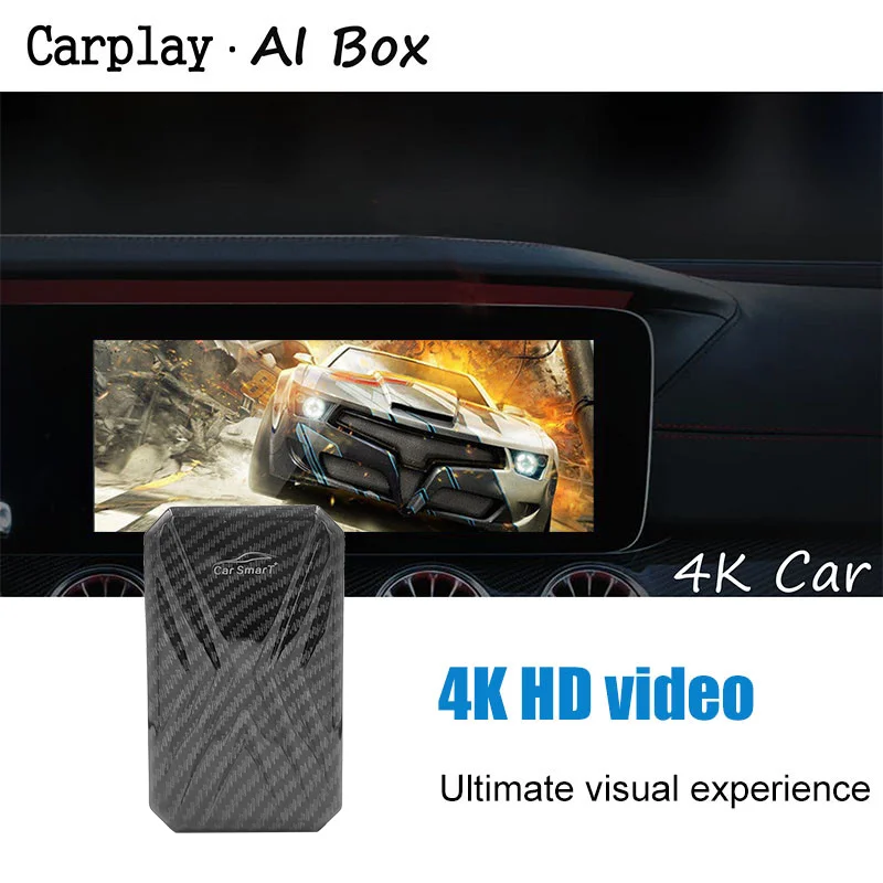 Беспроводной автомобильный мультимедийный бокс Carplay AI Box для Porsche 2017-2020 видео Youtube