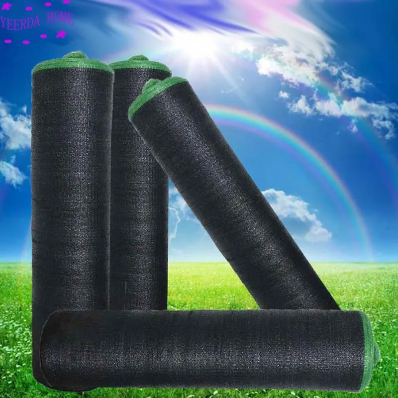 45% 65% 75% 85% черная Солнцезащитная сетка HDPE анти УФ наружный садовый солнцезащитный