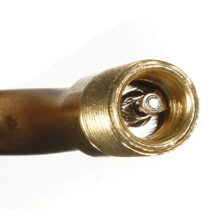 1 шт. металлический удлинитель велосипедного клапана надувная насадка 90 градусов