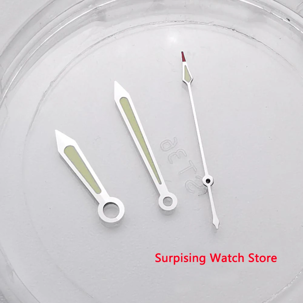 

Corgeut Green luminous watch hands fit ETA 2824,2836 automatic movement mens watch parts