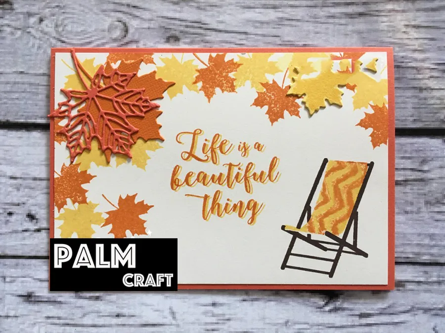 Металлические штампы в виде кленового листа 2020 сделай сам штамп для скрапбукинга