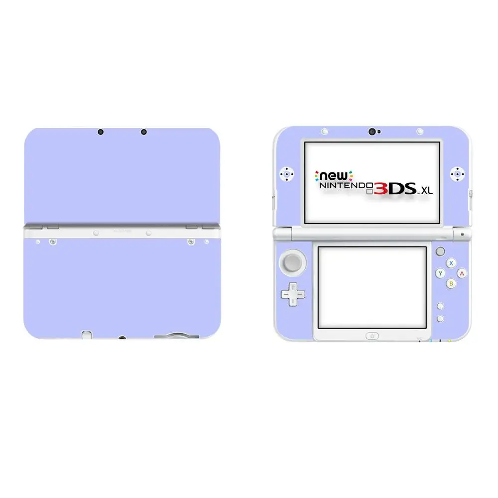 

Pure Purple Color Full Cover Decal Skin Sticker for NEW 3DS XL Skins Stickers for NEW 3DS LL Vinyl Protector Skin Sticker